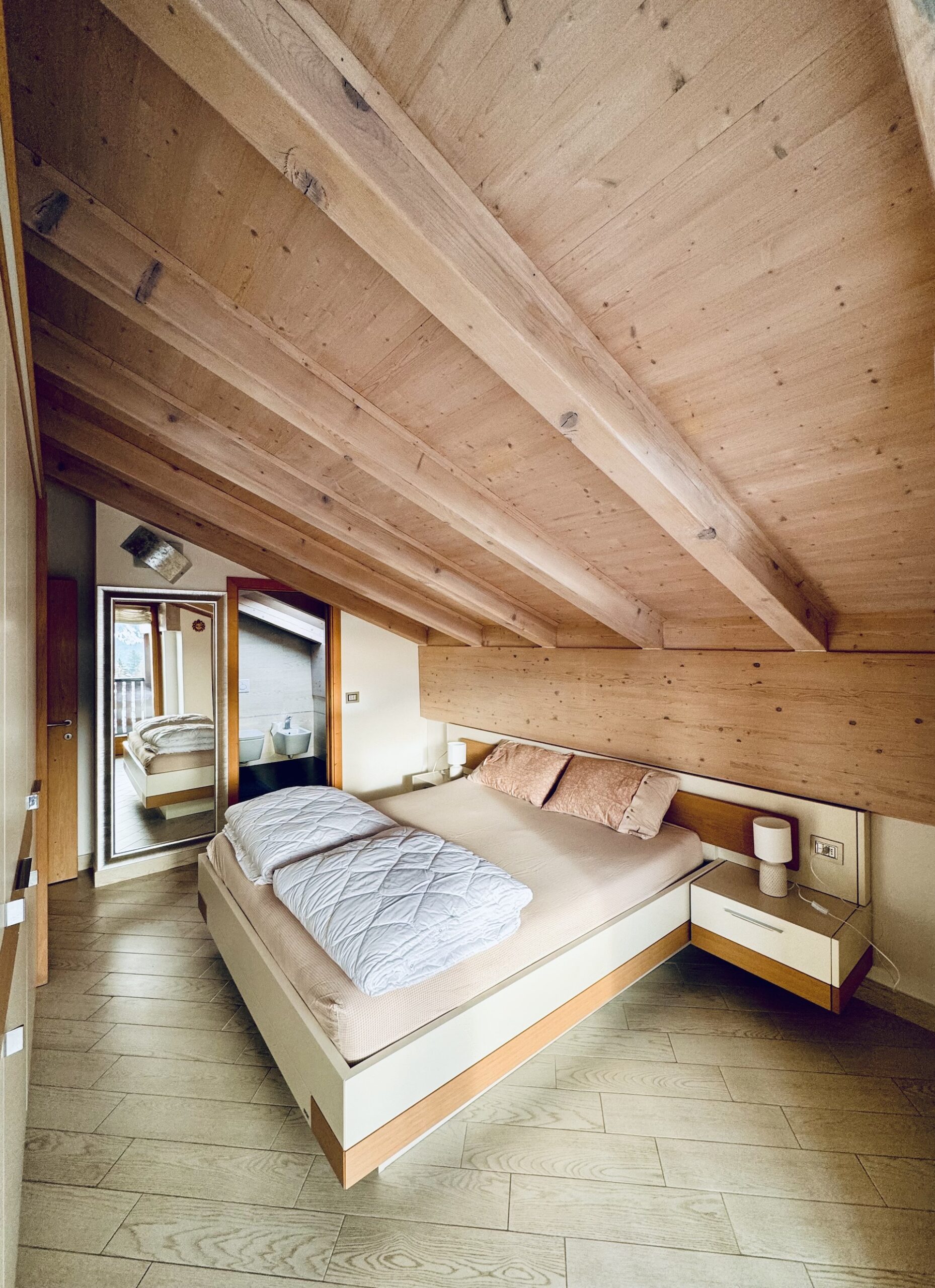 Stanza matrimoniale di La Cueva B&B - Home Stay di Cavalese in Val di Fiemme